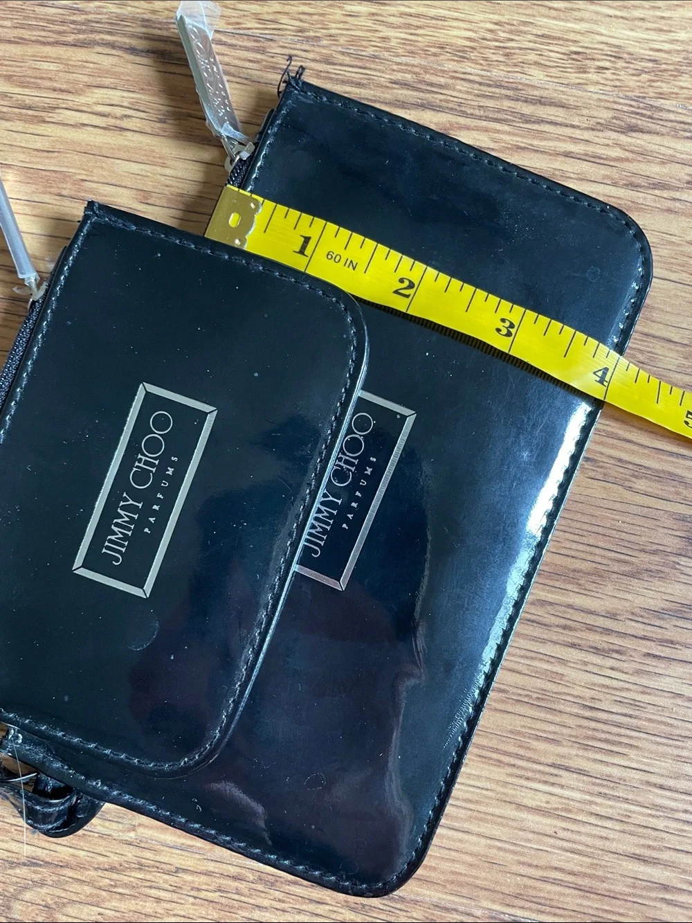 NWT Jimmy Choo Cosmetic Pouch Duo